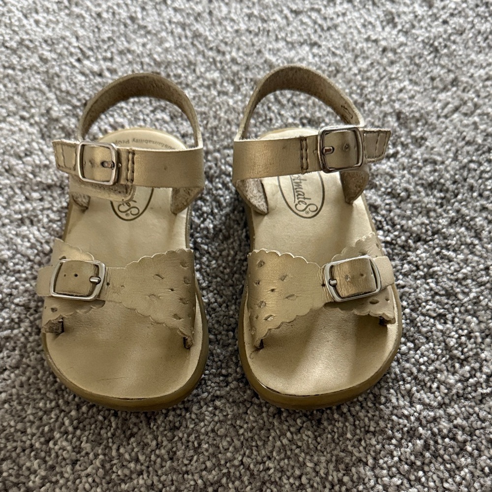 Footmates Ariel Gold Sandals